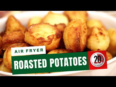 Easy 20-Minute Air Fryer Roasted Potatoes (Crisp Outside, Soft And Fluffy Inside)