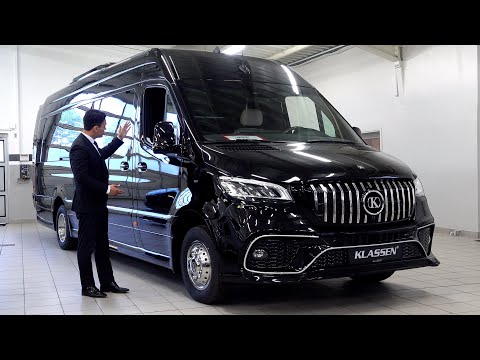 2024 Mercedes Sprinter VIP Luxury KING VAN - Full Review Interior Exterior