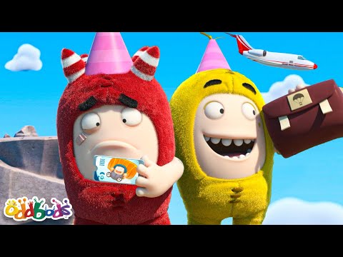 La paura del paracadutismo 🪂😨 | Cartoni Animati 📺 | Video divertenti | Oddbods Italia