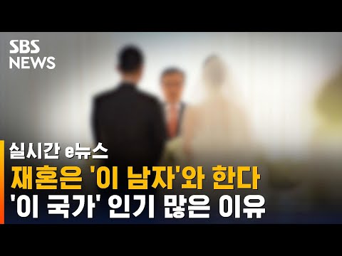 '한국 여성', 국제 결혼 1위는 '이 국가' 남성&hellip;뜻밖의 해석 / SBS / 실시간 e뉴스