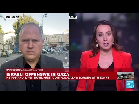 Netanyahu says Israel must control Gaza's border with Egypt &bull; FRANCE 24 English