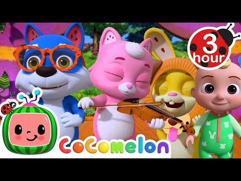 JJ's Theatre Sing Along (Hey Diddle Diddle) | Cocomelon - Nursery Rhymes | Fun Cartoons For Kids