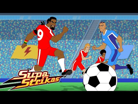 Supa Strikas Arabic| سوبا ستريكاس | كرتون كرة القدم للصغار | الاستمتاع بالبهجة والترحيب في لاس فيغاس