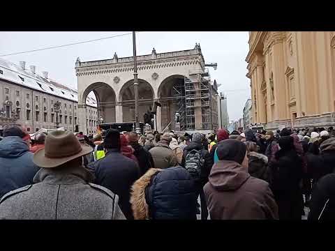 Demonstration der Landwirte 08.01.2024 in M&uuml;nchen / Teil 10