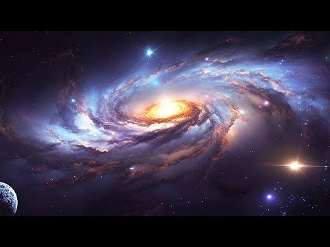 ✨  Space Ambient Music &bull; Deep Relaxation Space Scenes [ 4K UHD ]