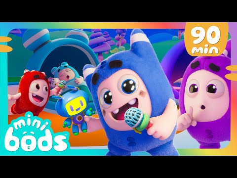 Oh No! Pogo Can't Sleep! | 🌈 Minibods 🌈 | Preschool Cartoons for Toddlers