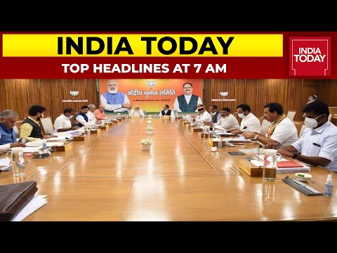 Top Headlines At 7 AM | BJP National Executive Meet Ahead Of Crucial Polls | November 06,2021