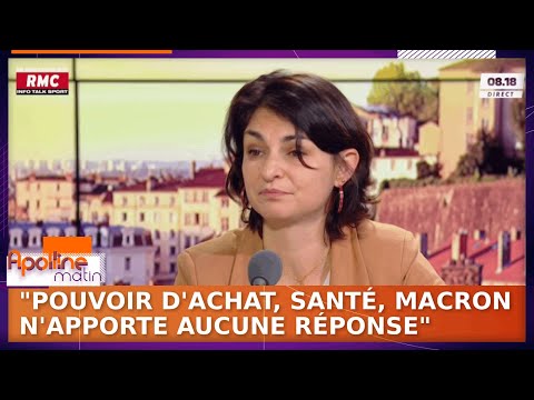 &quot;Pouvoir d'achat et sant&eacute;, Macron n'apporte aucune r&eacute;ponse aux deux priorit&eacute;s des Fran&ccedil;ais&quot;