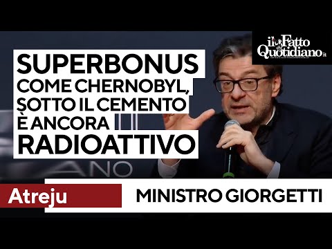 Giorgetti: &quot;Superbonus come Chernobyl, sommerso sotto la sabbia ma continua a essere radioattivo&quot;