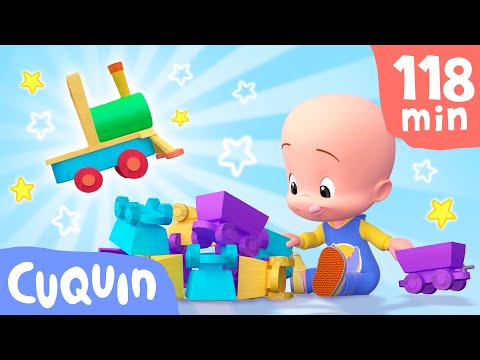 Colorful Train and more educational videos for kids with Cuquin