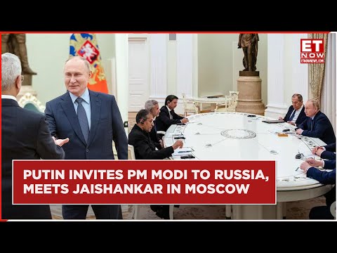 Jaishankar Meets Putin In Moscow; India-Russia Trade Surpasses $50 Bn | Putin Invites Modi To Russia