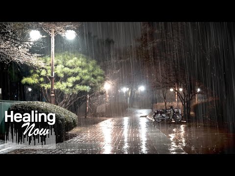 Rain sounds that make you fall asleep - white noise that gives you a sense of stability