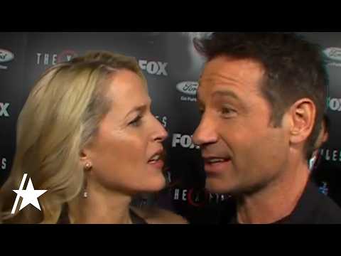 'X-Files&rsquo; Romance Rumors: Did David Duchovny Ever Hit On Gillian Anderson? | Access Hollywood