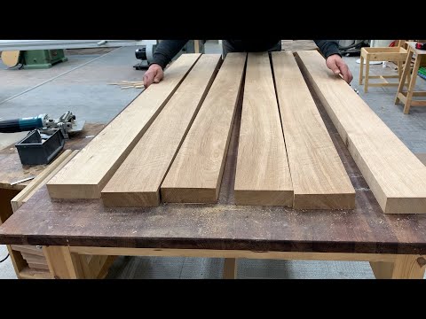 Korean Oak Table Build 