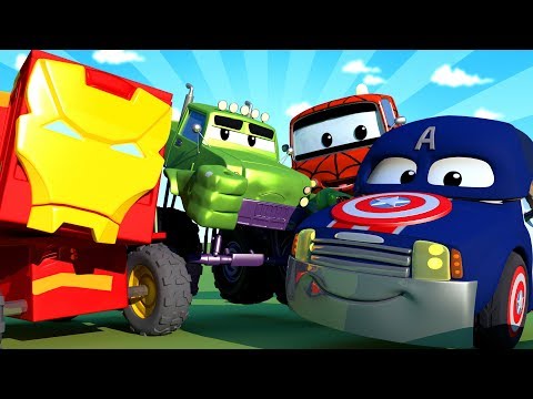 Der Streifenwagen in Autopolis -  Spezial-Avengers-Folge - Die Avengers retten Jeremy