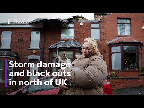 Extreme weather: mini tornado and Storm Gerrit do damage in UK