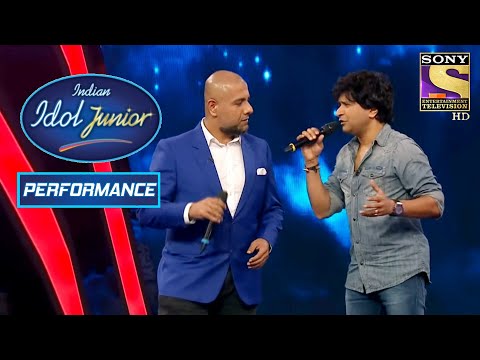 Vishal And KK's Fabulous Performance On 'Tu Aashiqui Hai'! | Indian Idol Junior 2