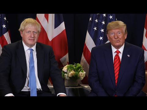 Trump disapproves of &quot;nasty question&quot; to Boris Johnson from American reporter