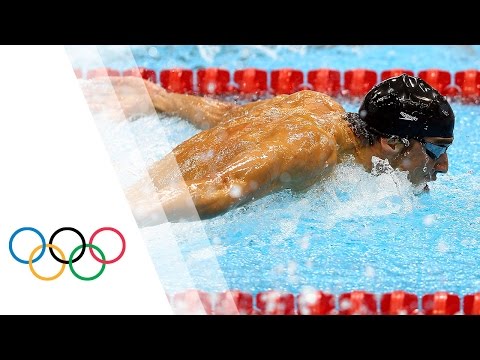 Michael Phelps wins 15th Gold - Men's 100m Butterfly | London 2012 Olympic Games