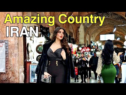 IRAN/Walking in traditional Bazaar in KERMAN,IRAN🇮🇷/IRAN Vlog ایران (Part 1)