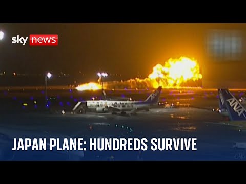 Japan: Miracle as hundreds survive plane collision inferno