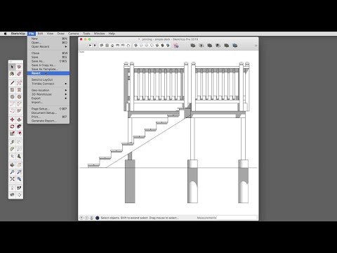 SketchUp Skill Builder: Printing to Scale with SketchUp Make