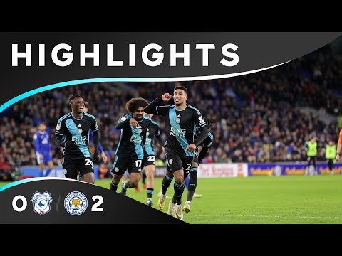 Justin Scores a STUNNER 😲 ✨ | Cardiff City 0 Leicester City 2