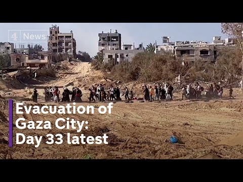 Inside Gaza: Thousands flee their homes as the IDF pushes in