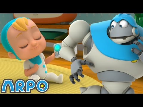 Can't Stop DANCING! | Baby Daniel and ARPO The Robot | Funny Cartoons for Kids