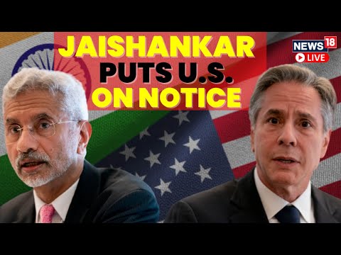 Washington DC Live | S Jaishankar | S Jaishankar Speech LIVE | S Jaishankar and Antony Blinken LIVE