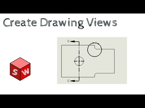 How to Create Solidworks Drawing Views