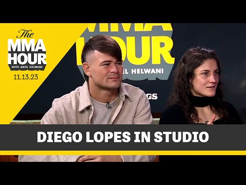 Diego Lopes Talks Signature Haircut, Bryce Mitchell, and More | The MMA Hour