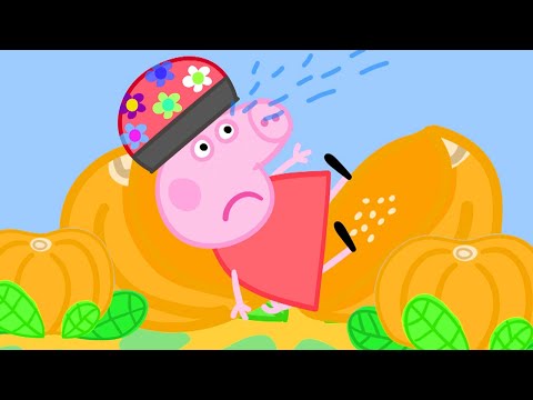 | Peppa Pig Boo Boo Moment - the Pumpkin Accident