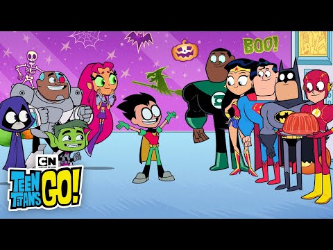 It's a Justice League Halloween! | Teen Titans Go! | Cartoon Network