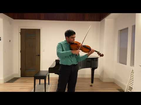 Hindemith Solo Viola Sonata, Mvmt 1