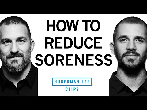 How to Reduce Muscle Soreness | Dr. Andy Galpin &amp; Dr. Andrew Huberman