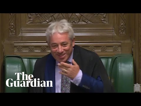 &lsquo;Ord... Order!&rsquo;: Bercow loses voice, responds to PM's kangaroo testicle jibe