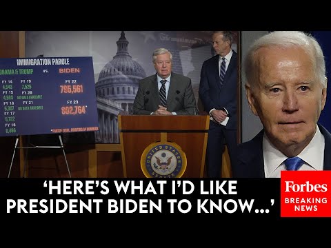 BREAKING NEWS: Lindsey Graham, John Thune Demand Immediate Change To Biden Immigration Parole System