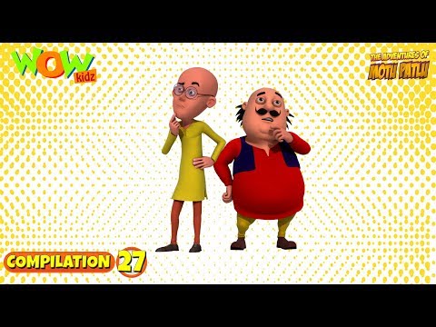 Motu Patlu - Non stop 3 episodes | 3D Animation for kids - #27