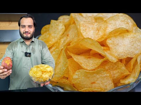 Cheap Potato Chips Homemade - 2 Minute Recipe (Better than store bought)