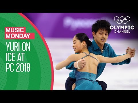 Figure Skating to the &amp;quot;Yuri On Ice&amp;quot; theme - Miu Suzaki and Ryuichi Kihara | Music Monday