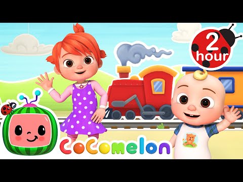 Train Song Dance Party + More Nursery Rhymes &amp; Kids Songs | 2 Hours of CoComelon