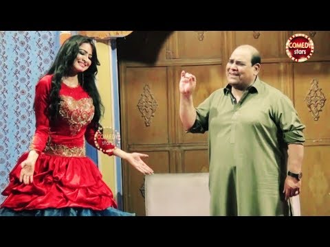 Agha Majid Singing in Stage Drama 2019 with Aima Khan - New Stage Drama 2019 Clip