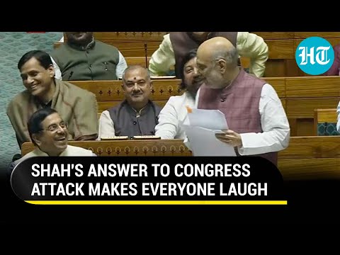 'Nehruvian Blunder' Row: Amit Shah Makes MPs Laugh With Reply To Congress Attack | Lok Sabha