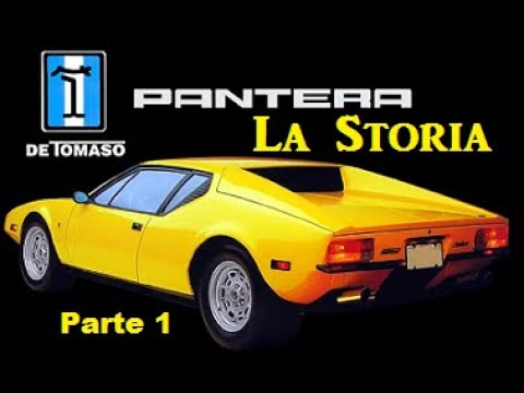 De Tomaso Pantera : La Storia -  Parte 1.   La monografia pi&ugrave; completa