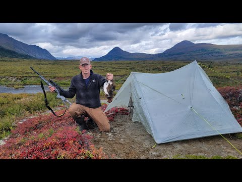 3 Days Camping &amp; Foraging in Arctic - Fishing, Hunting &amp; Edible Plants