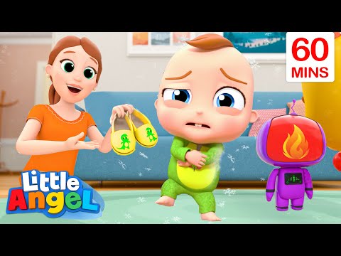 Hot And Cold | Opposites Song + More Little Angel Educational Kids Songs &amp; Nursery Rhymes