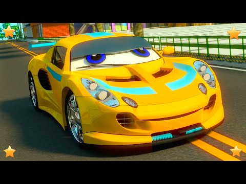 Colors with Cars | Kindergarten Kids Song &amp; Nursery Rhyme Collection