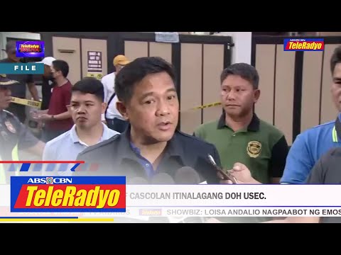 Ex-PNP chief Cascolan itinalagang DOH undersecretary | TeleRadyo Balita (24 Oct 2022)