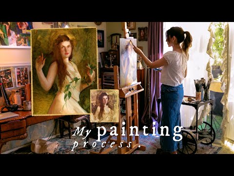 Creating a painting from start to finish ~ 